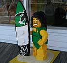 Lego Surfer Girl